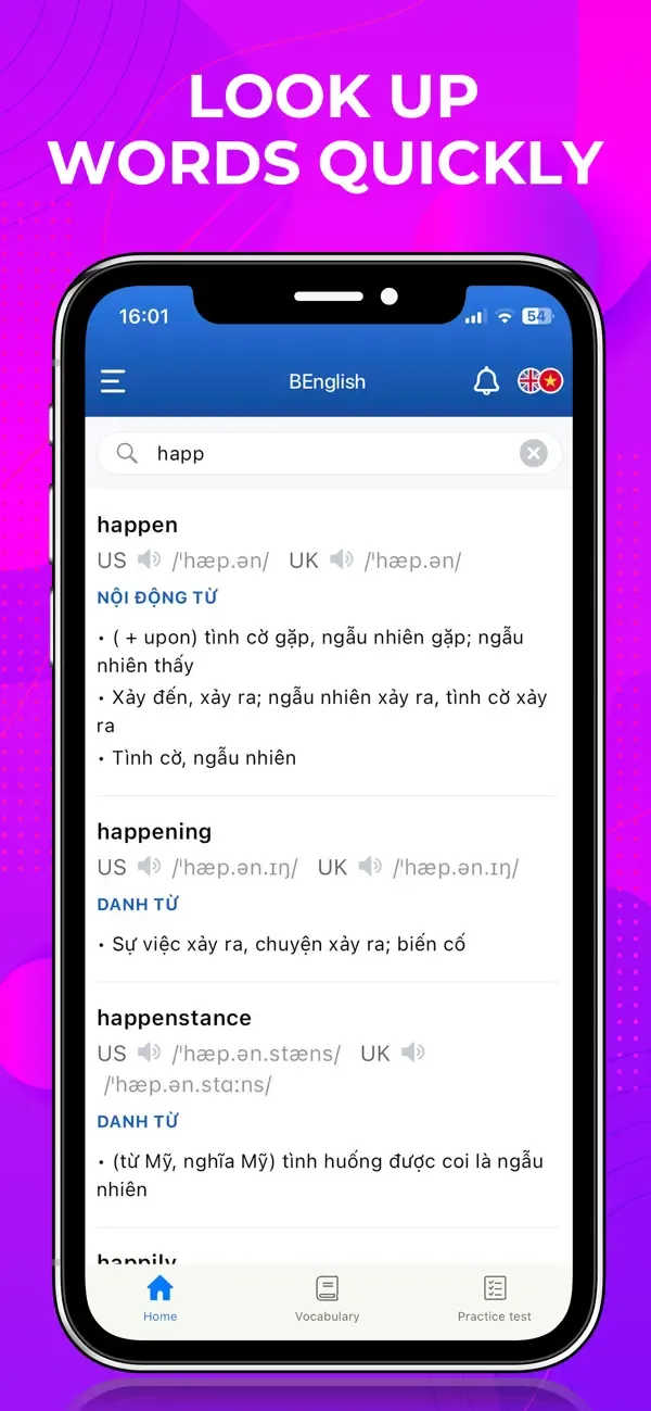 Vietnamese Dictionary PEnglish screenshot 4