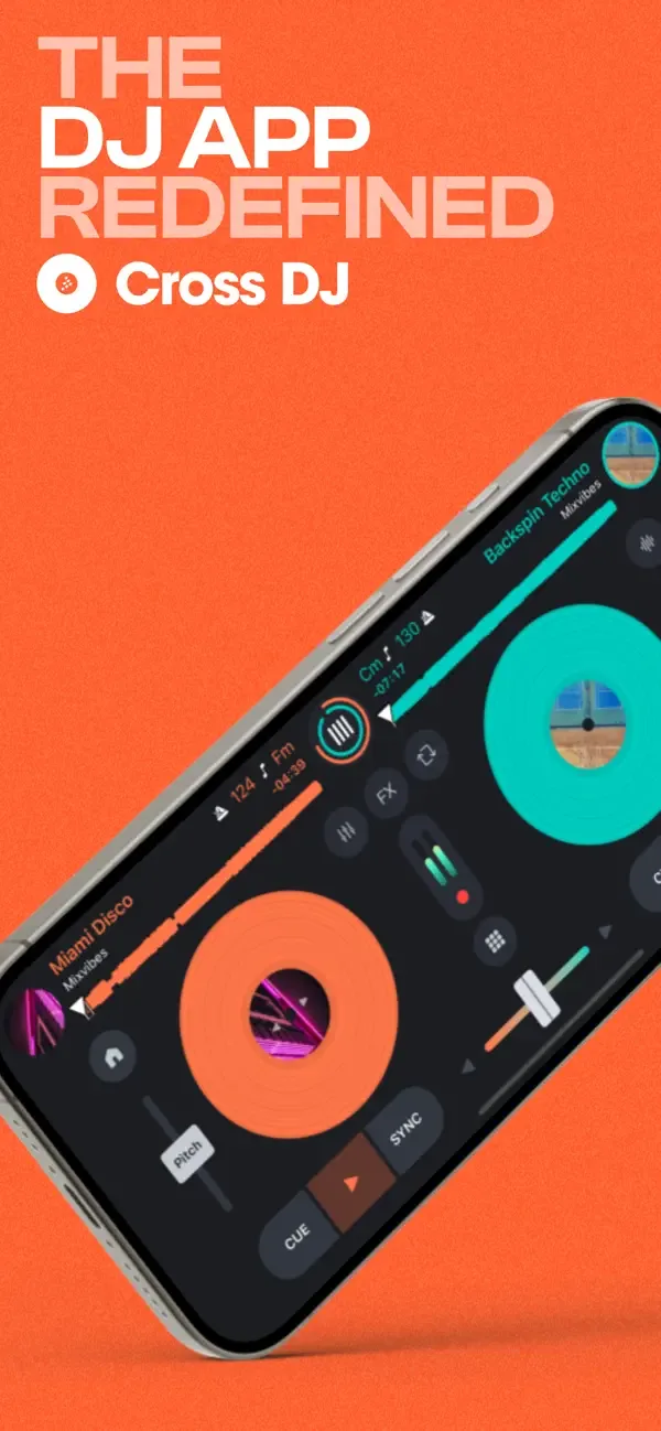 Cross DJ - Music Mixer App screenshot 1
