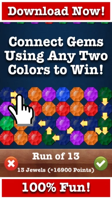 Rainbow Jewels™ Color Connect! screenshot 1