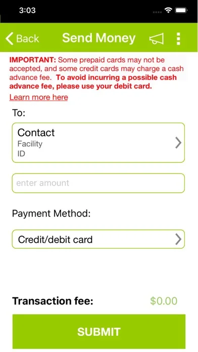 JPay screenshot 2