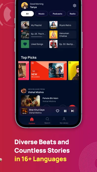 Gaana Music - Songs & Podcasts screenshot 2