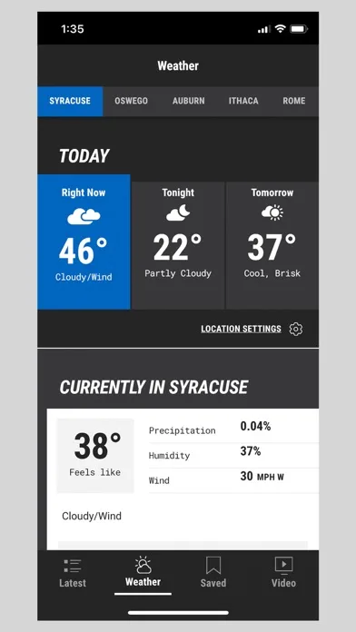 WSYR NewsChannel 9 LocalSYR screenshot 2