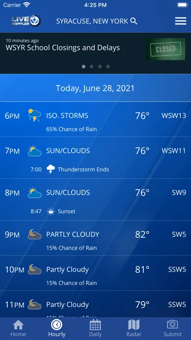 WSYR Storm Team App screenshot 2