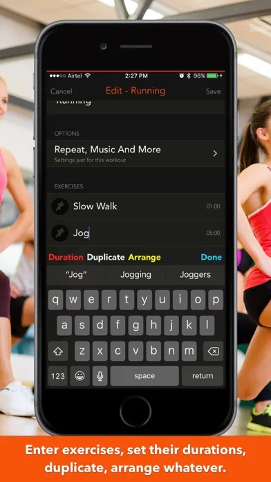 Workouts+ HIIT Interval Timer screenshot 3