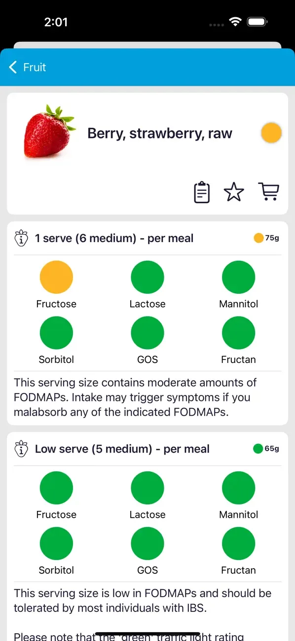 Monash FODMAP Diet screenshot 3