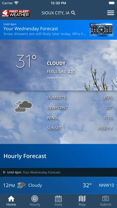 KTIV First Alert Weather screenshot 1