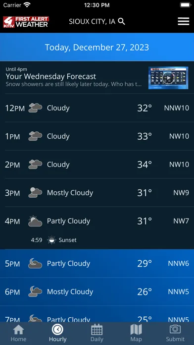 KTIV First Alert Weather screenshot 2