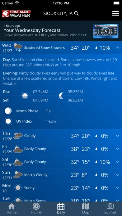 KTIV First Alert Weather screenshot 3