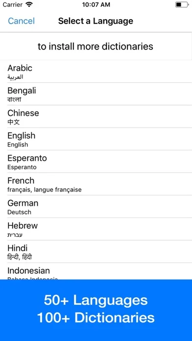 Dictionary Offline - Dict Box screenshot 1