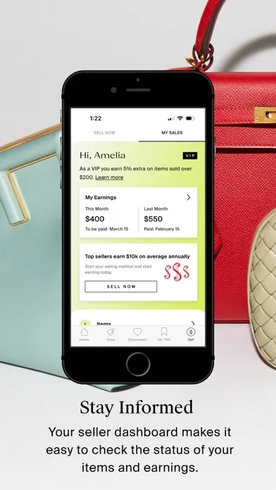The RealReal - Buy+Sell Luxury screenshot 5