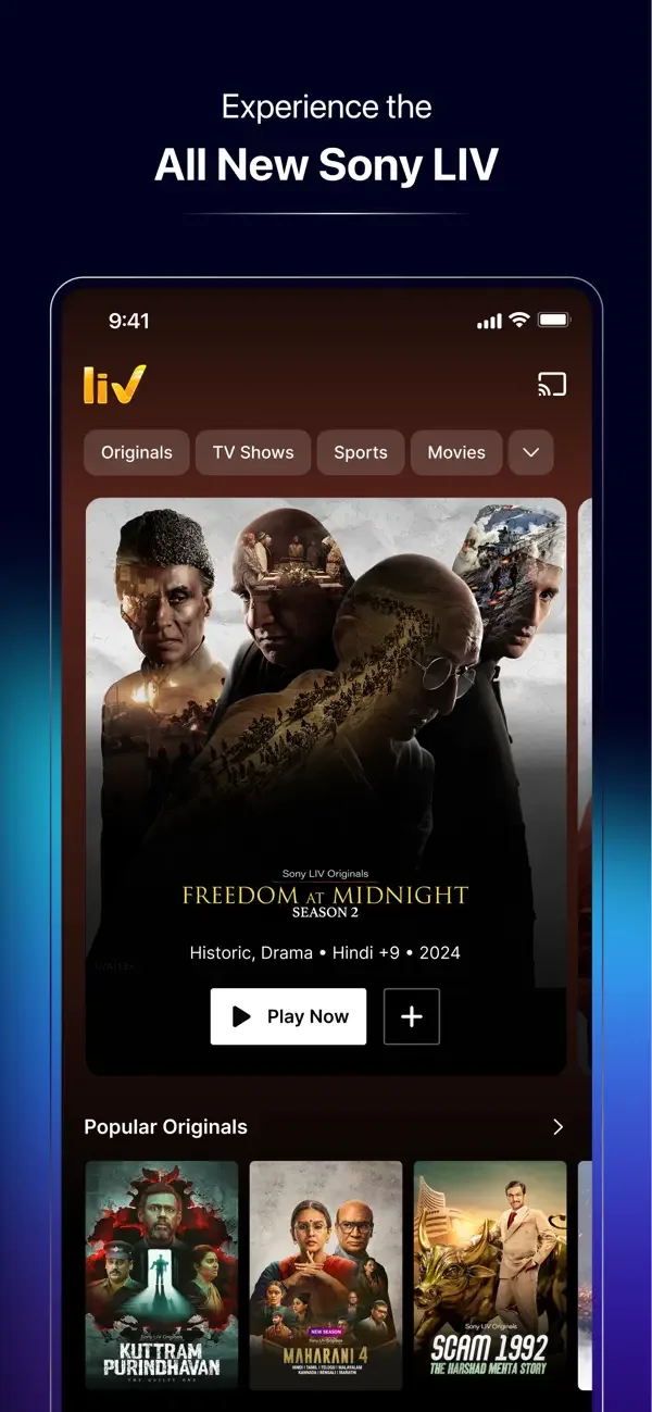 Sony LIV screenshot 1
