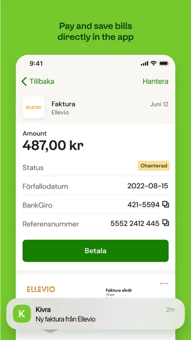 Kivra screenshot 4