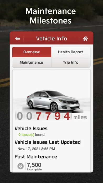 Kia eServices screenshot 5
