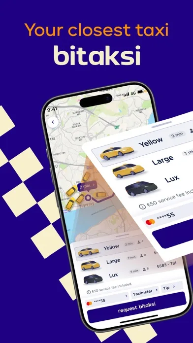bitaksi - your closest taxi! screenshot 1