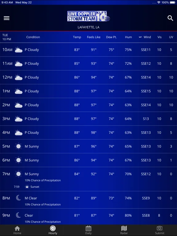 KLFY Forecast First and Radar screenshot 5