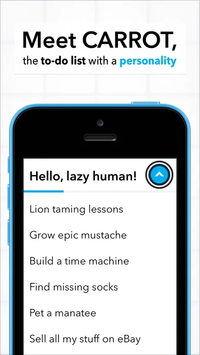 CARROT To-Do screenshot 1