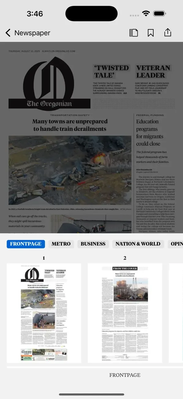 The Oregonian News screenshot 3