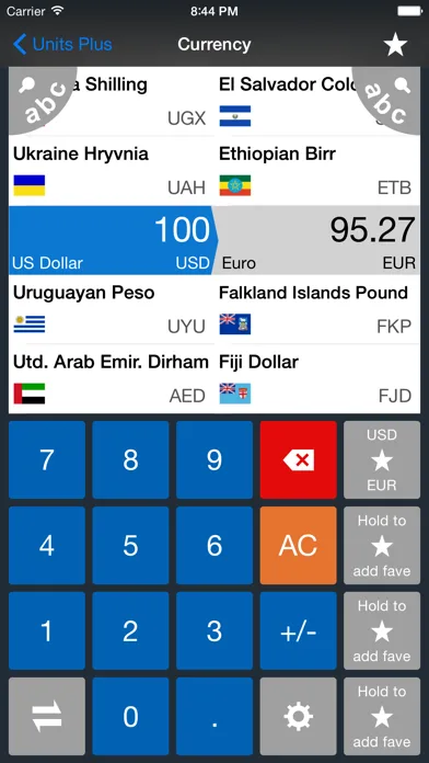 Units Plus Converter screenshot 2