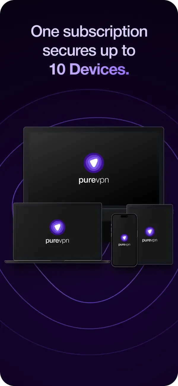 PureVPN: Fast and Secure VPN screenshot 5