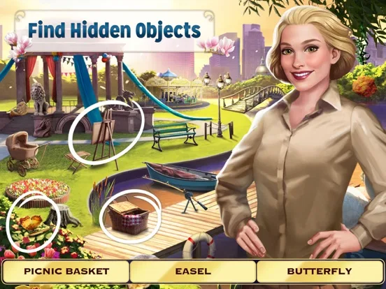 Pearl’s Peril: Hidden Objects screenshot 1