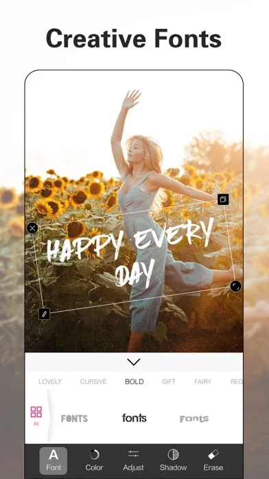 Picsee-Add text on photos screenshot 2