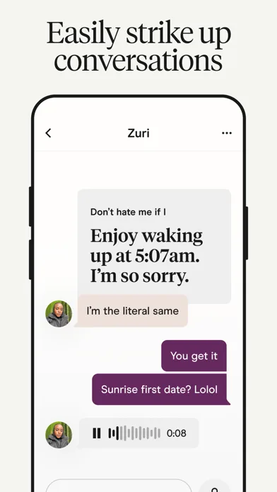 Hinge Dating App: Match & Date screenshot 5