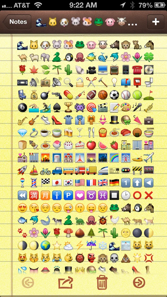 Emoji Characters and Smileys Free! screenshot 4