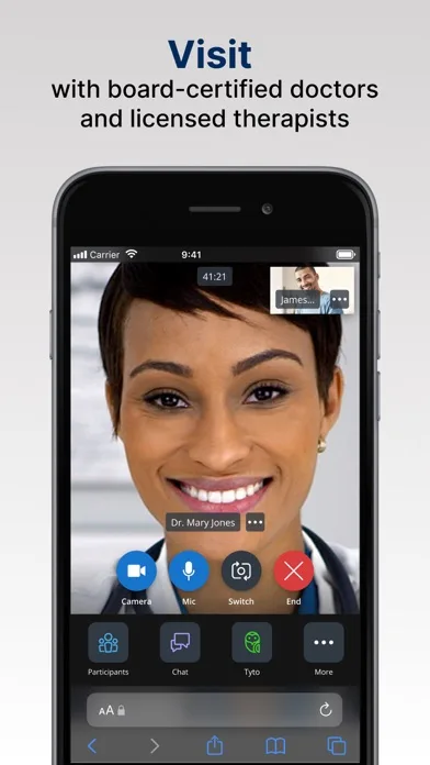 LiveHealth Online Mobile screenshot 1
