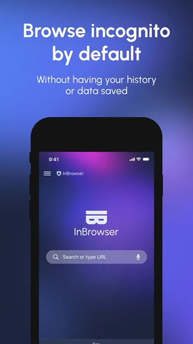 InBrowser - Private Browsing screenshot 1