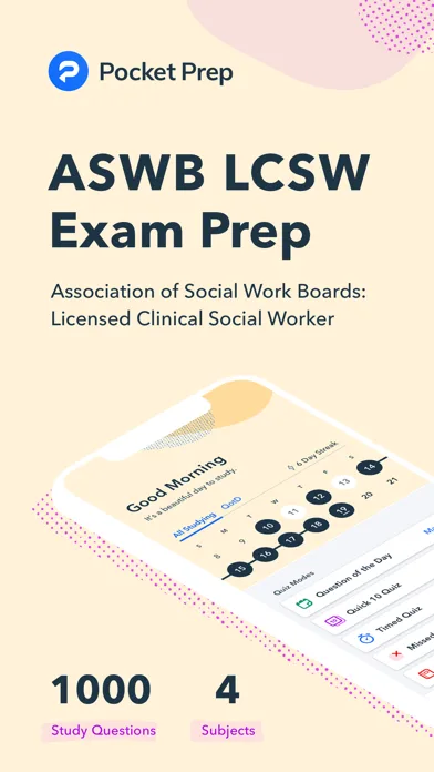 Pocket Prep LCSW 2026 screenshot 1