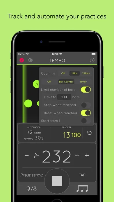 Metronome: Tempo Lite screenshot 2