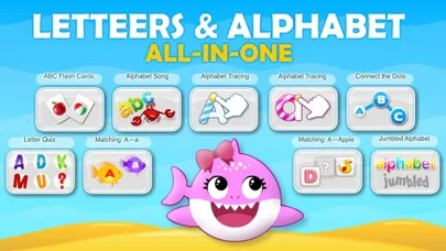 ABC Happy Shark Games for Kids screenshot 1