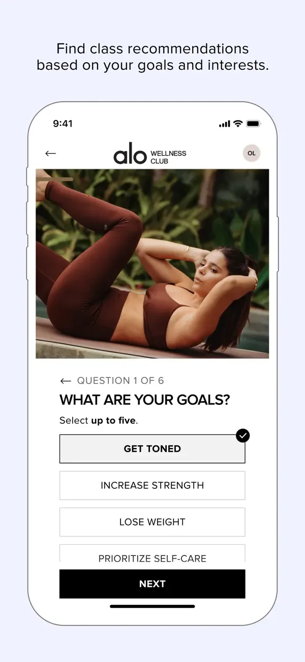 ALO Wellness Club screenshot 2