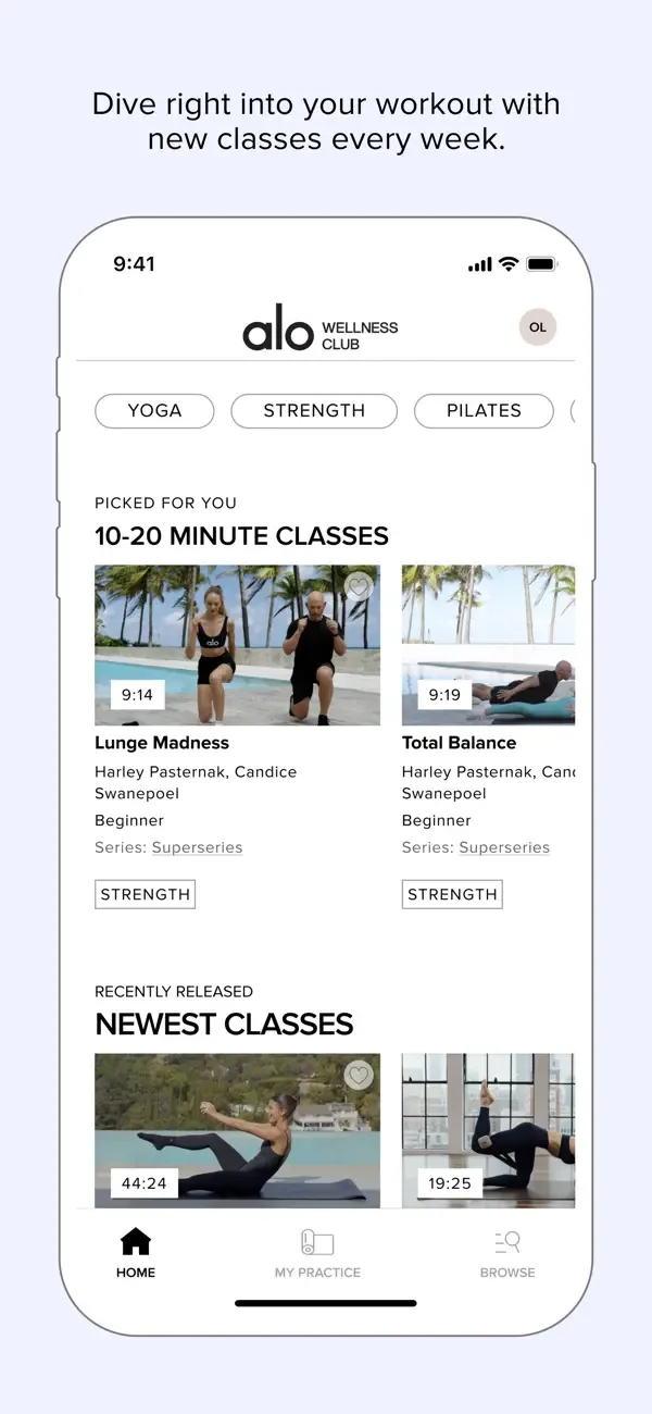 ALO Wellness Club screenshot 3