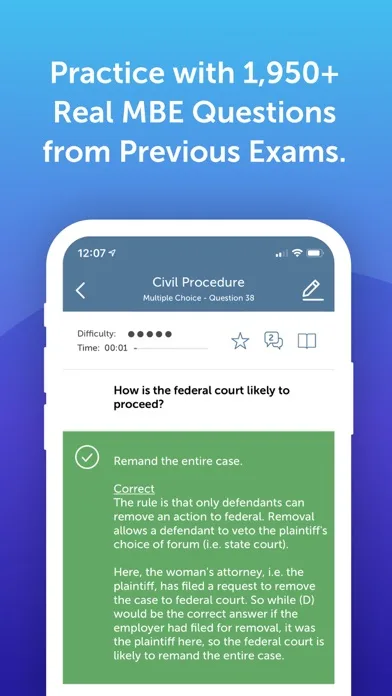 BarMax Bar Exam, MBE & MPRE screenshot 4