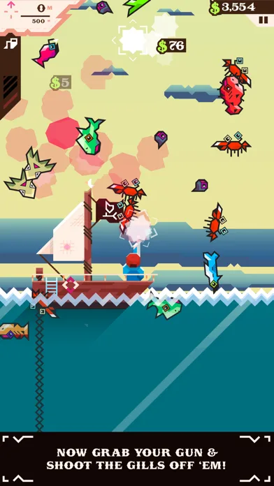 Ridiculous Fishing - A Tale of Redemption screenshot 4