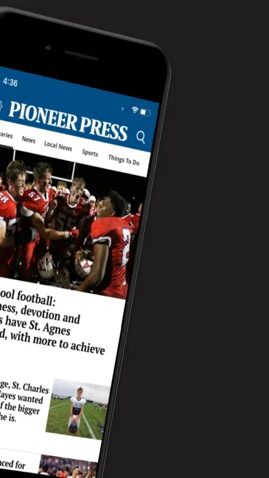 St. Paul Pioneer Press screenshot 2