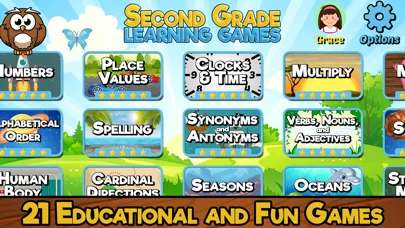 Second Grade Learning Games screenshot 1