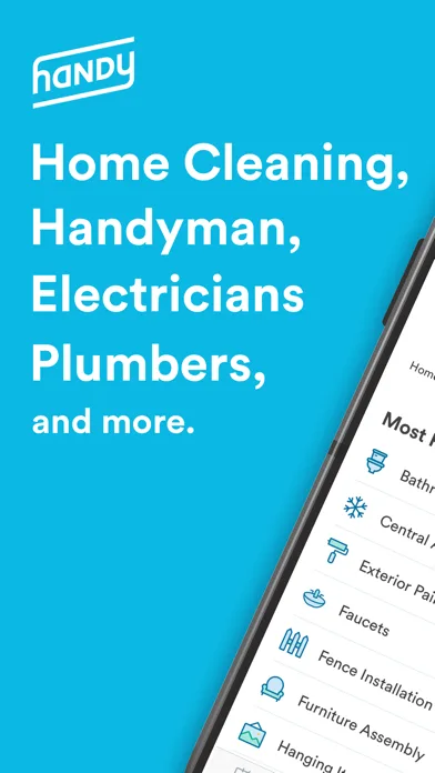 Handy.com screenshot 1