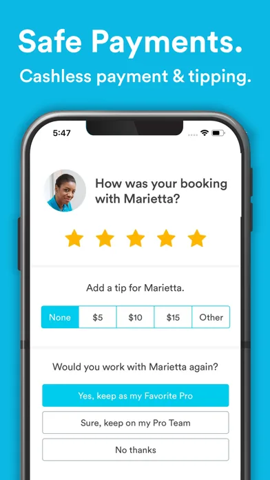 Handy.com screenshot 5