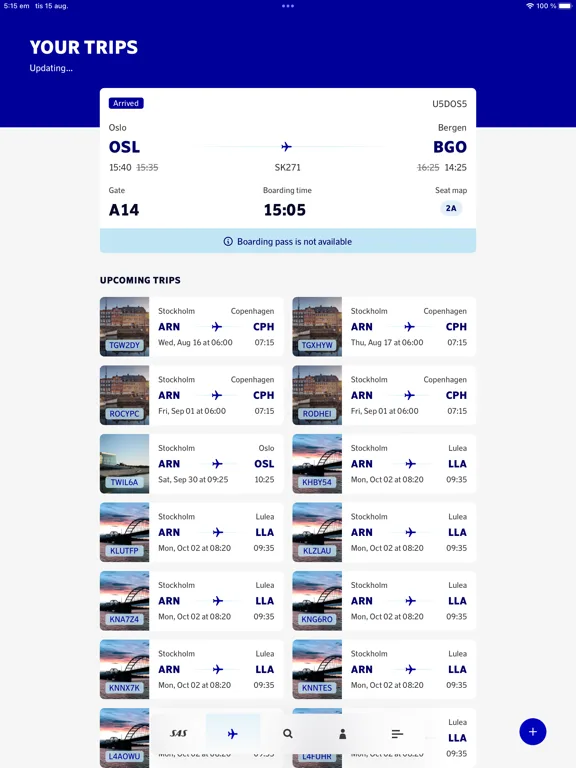 SAS – Scandinavian Airlines screenshot 2