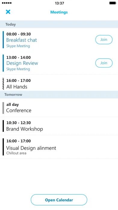 Skype for Business screenshot 2