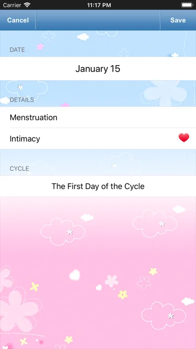 Fertility & Period Tracker screenshot 4
