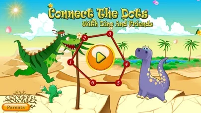 Dinosaur Dots Connect for kids screenshot 2