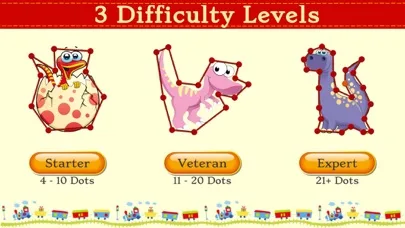 Dinosaur Dots Connect for kids screenshot 3