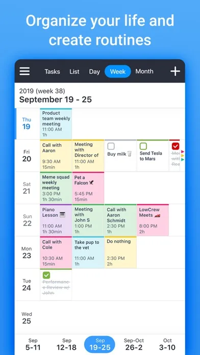 Calendars: Schedule Planner screenshot 2