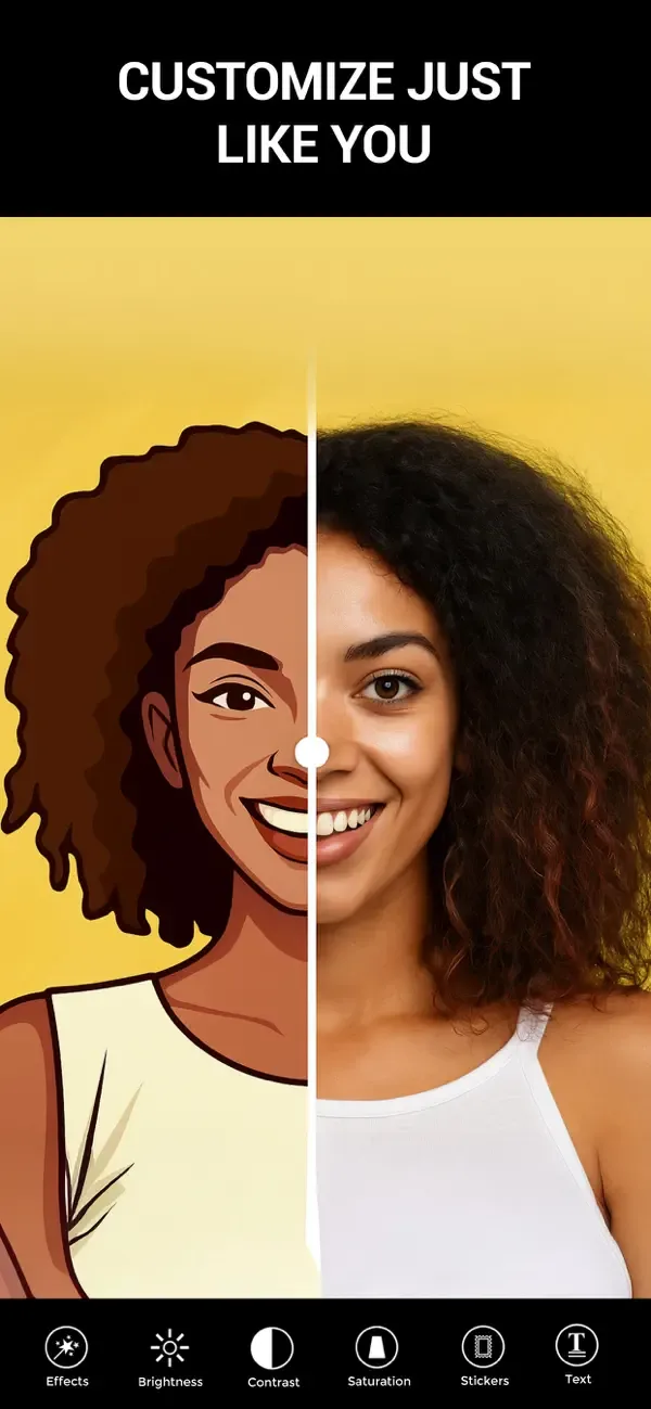 Photo To Cartoon Yourself Edit screenshot 1