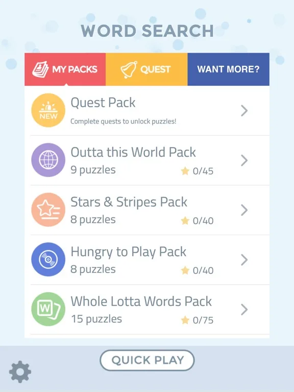 Word Search Puzzles screenshot 5
