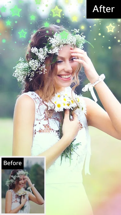 Bokeh Photo Editor – Colorful Light Camera Effects screenshot 1