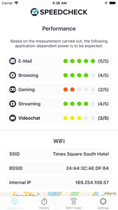 Internet Speed Test Speedcheck screenshot 2